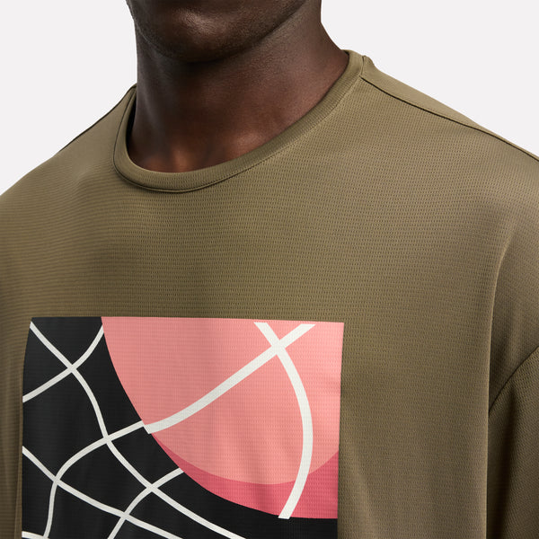 Reebok Identity Basketball Graphic T-Shirt