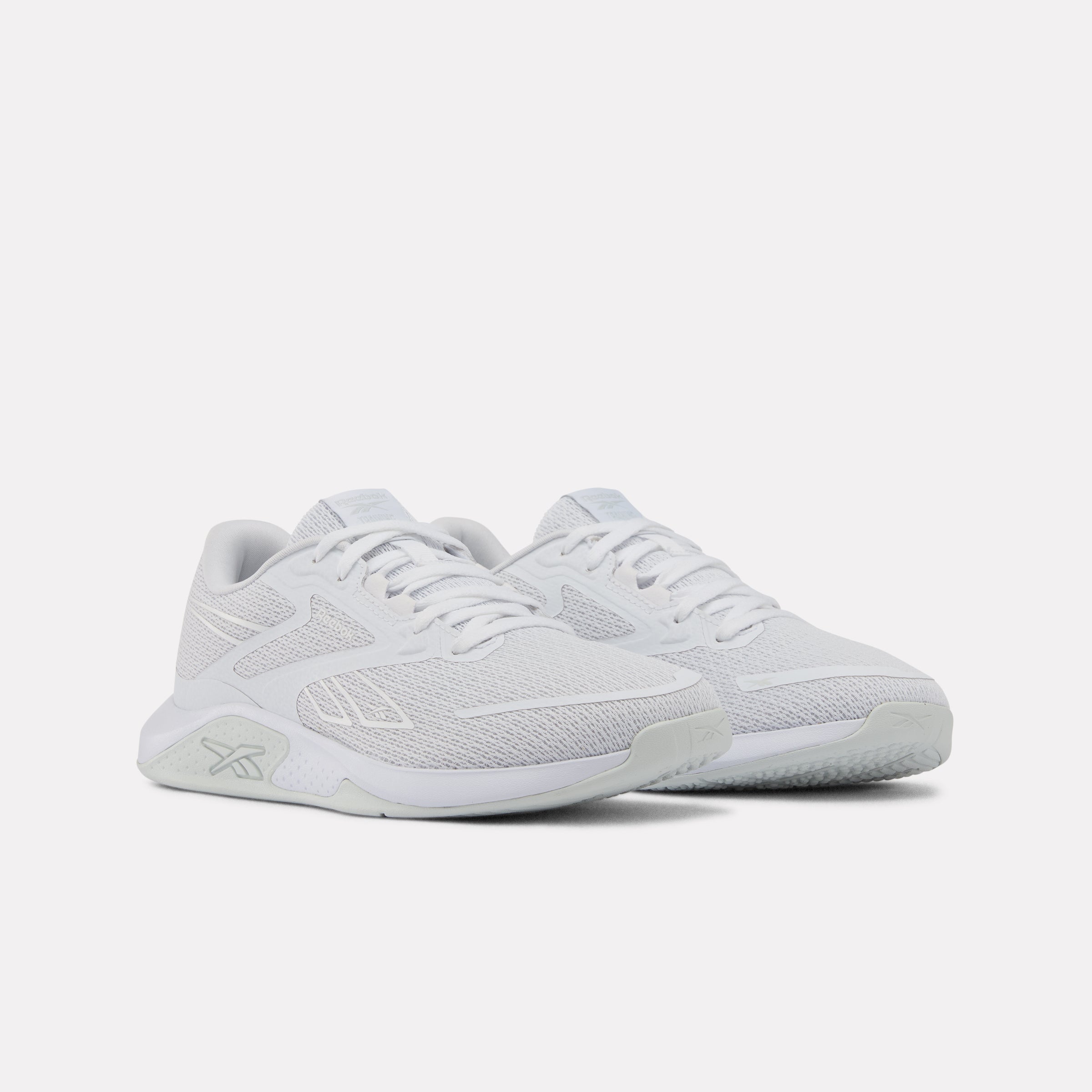 Reebok Energen Lux Shoes in White/Barely Grey/White