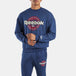 Navy Marl