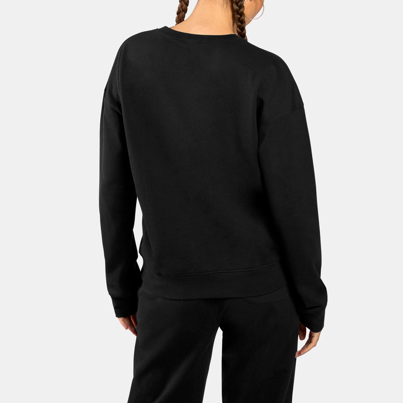 Studded Logo Women's Crew Sweatshirt