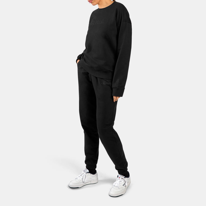 Studded Logo Women's Crew Sweatshirt