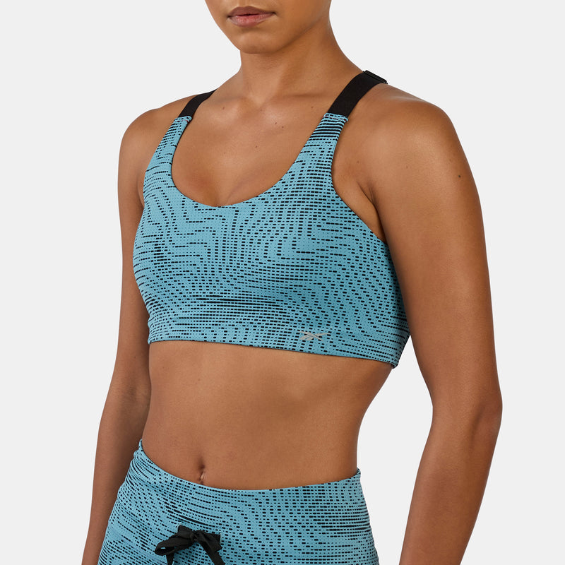 RBK Lab Running Printed Bra