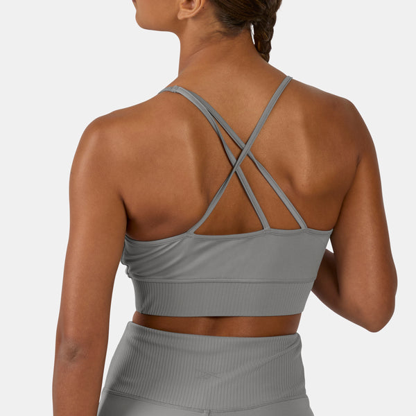 Lux Peached Strappy Bra