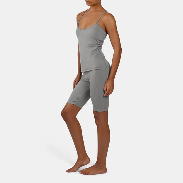 Lux Peached Biker Shorts