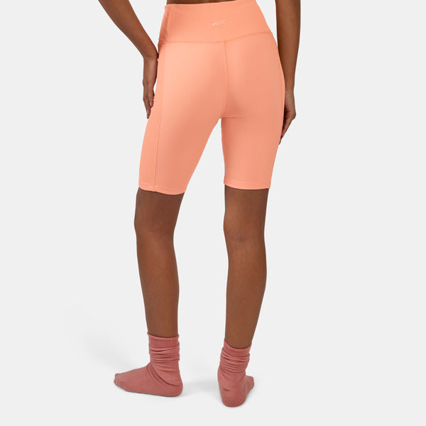 Lux Peached Biker Shorts