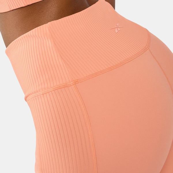 Lux Peached Biker Shorts
