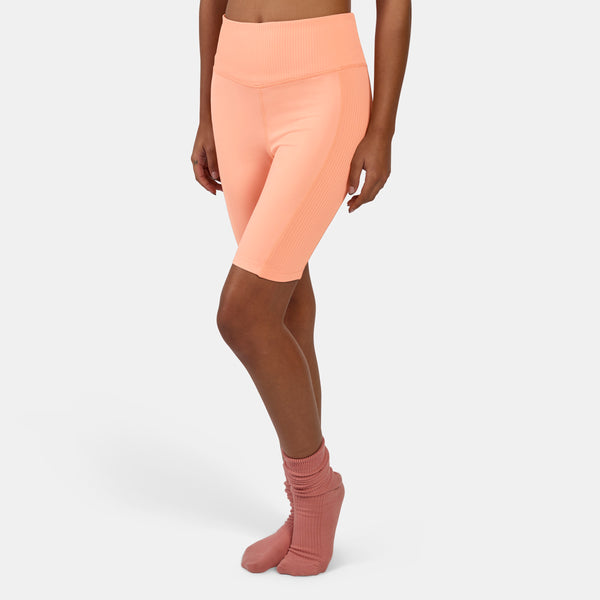 Lux Peached Biker Shorts