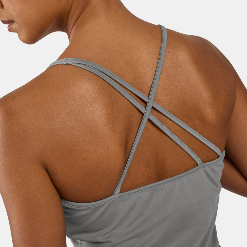 Lux Peached Strappy Tank