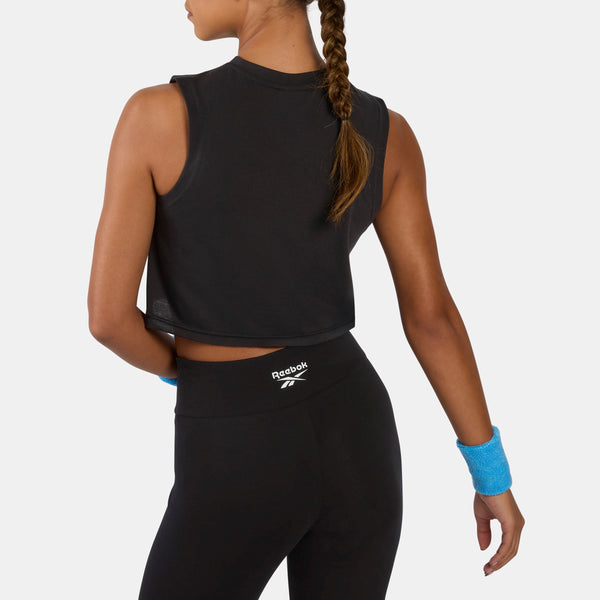 Lux Cropped Graphic Tank