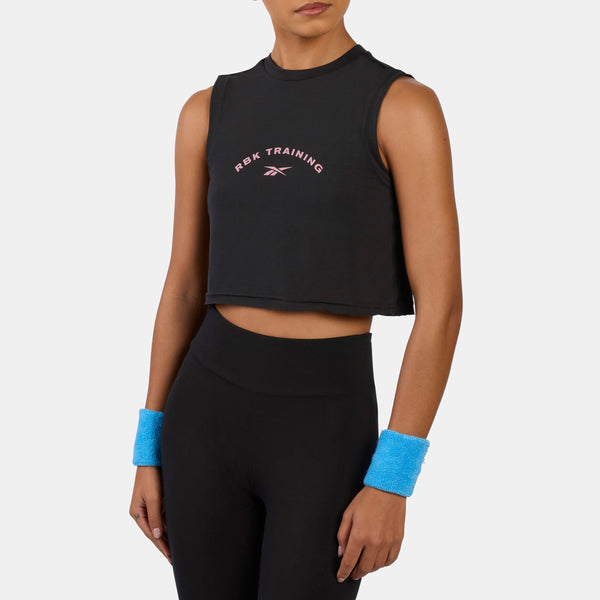 Lux Cropped Graphic Tank