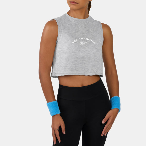 Lux Cropped Graphic Tank