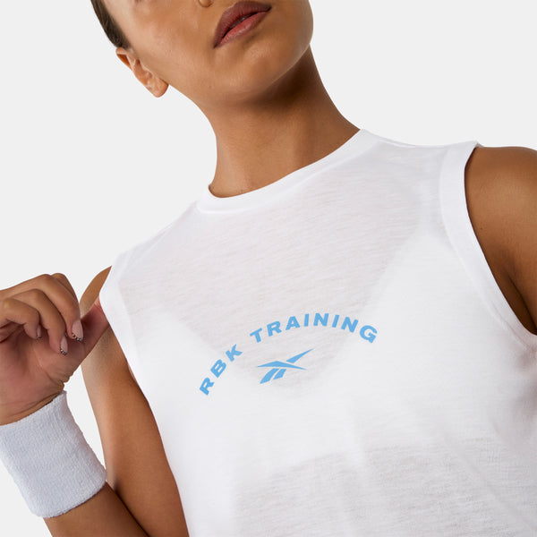 Lux Cropped Graphic Tank