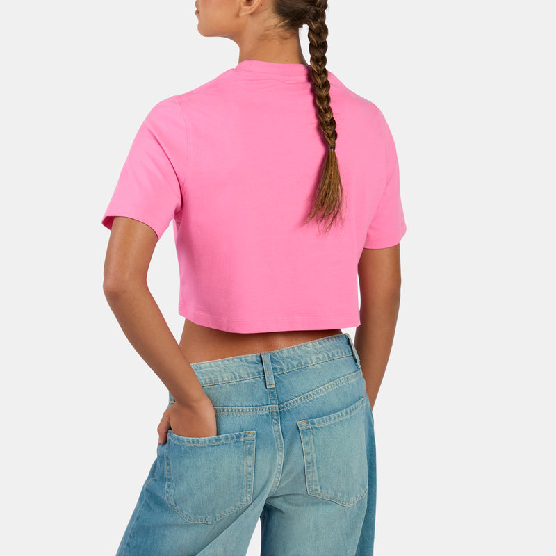 Sadie 2 Colour Logo Cropped Tee
