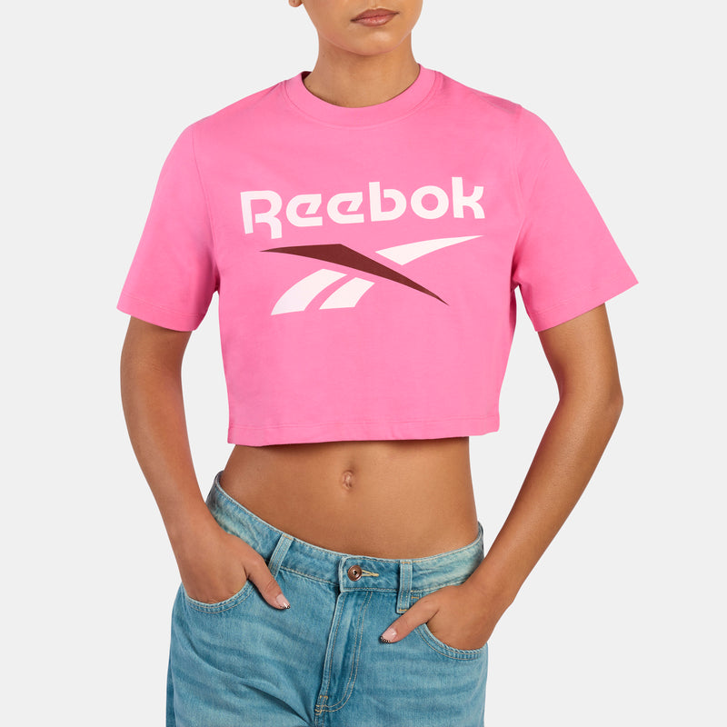 Sadie 2 Colour Logo Cropped Tee