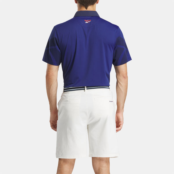 Men's Signature Vector Colorblocked Polo Shirt