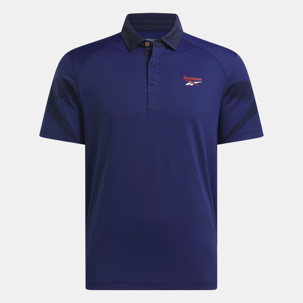 Men's Signature Vector Colorblocked Polo Shirt
