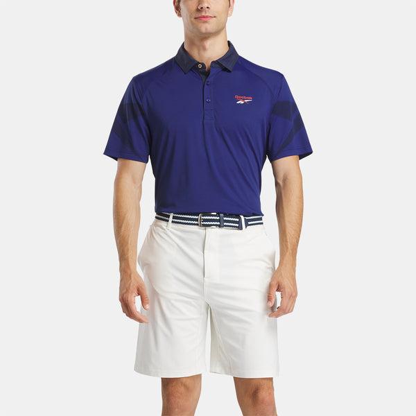 Herren Signature Vector Colourblocked Poloshirt