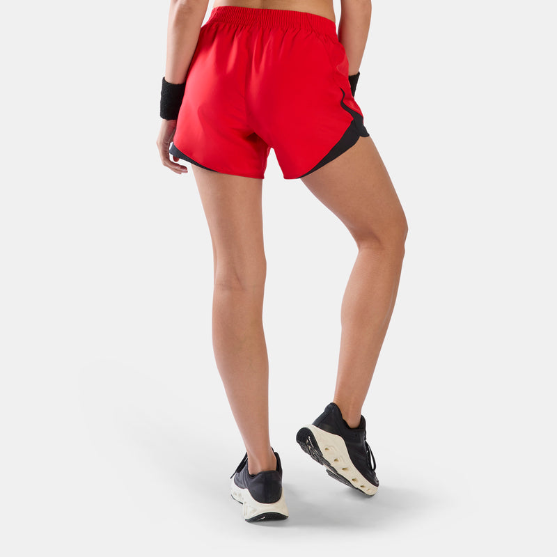 Short tissé Colourblocked ID Train pour femme
