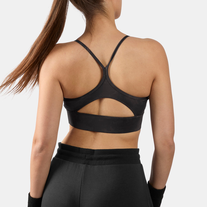 Brassière de sport ID Train Printed Tri-Back pour Femme