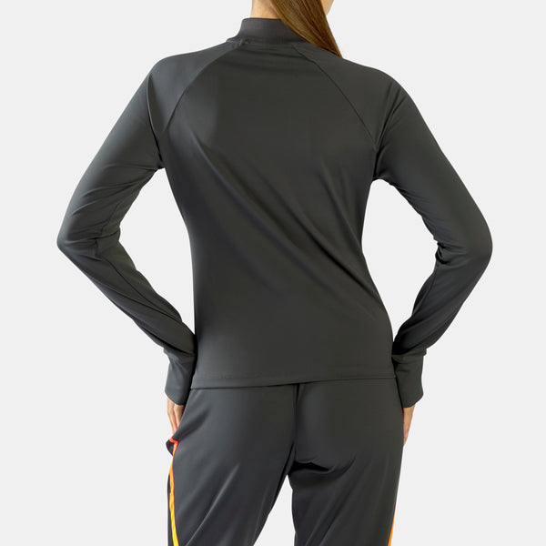 ID Football Quarter Zip Women's Top