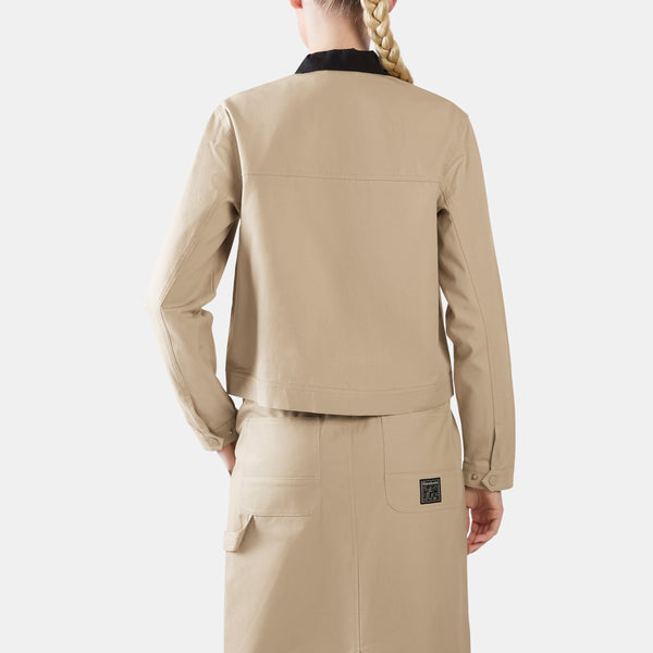 Veste courte Workwear en toile pour femme