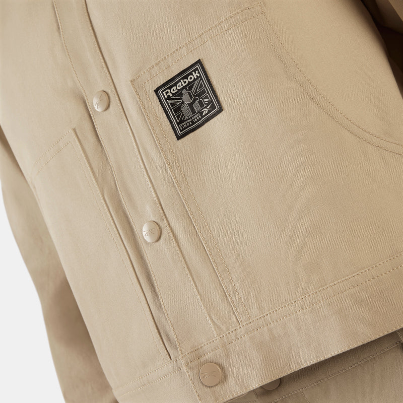 Veste courte Workwear en toile pour femme