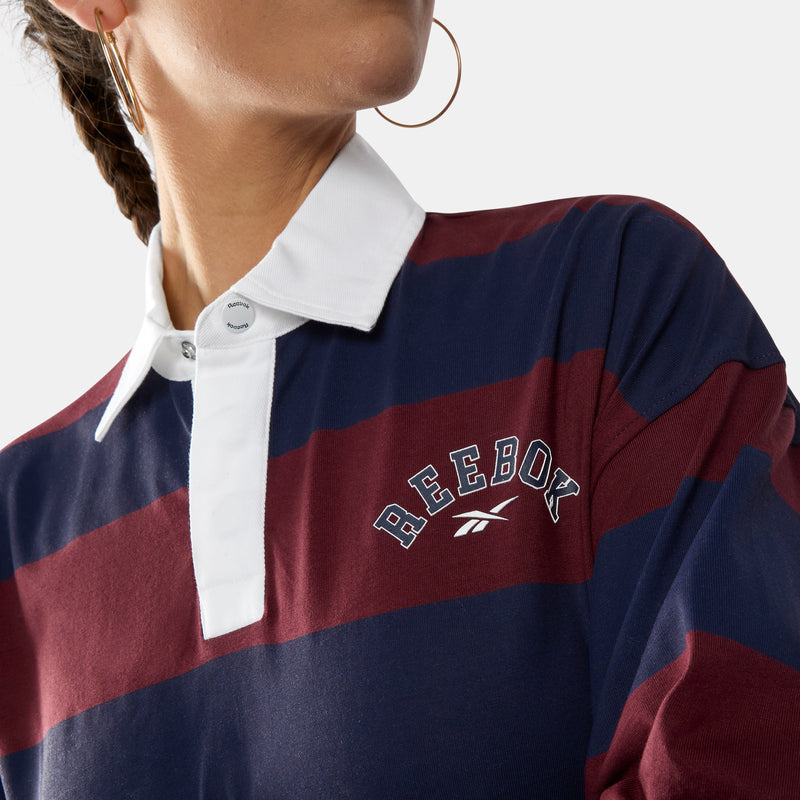 T-shirt rugby court Elevated Varsity pour Femme