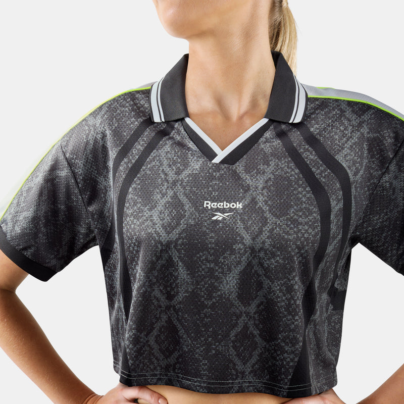 Sidewinder Football Crop Collared Women's Jersey