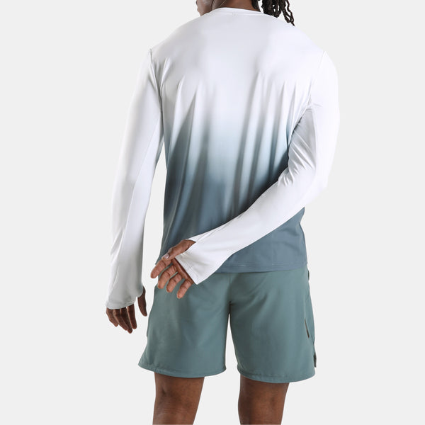 Athlete Speed Ombre Men's Long Sleeve T-Shirt