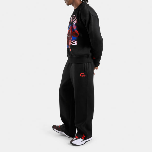 Allen Iverson Relaxed Open Hem Brushed Fleece Men's Joggers