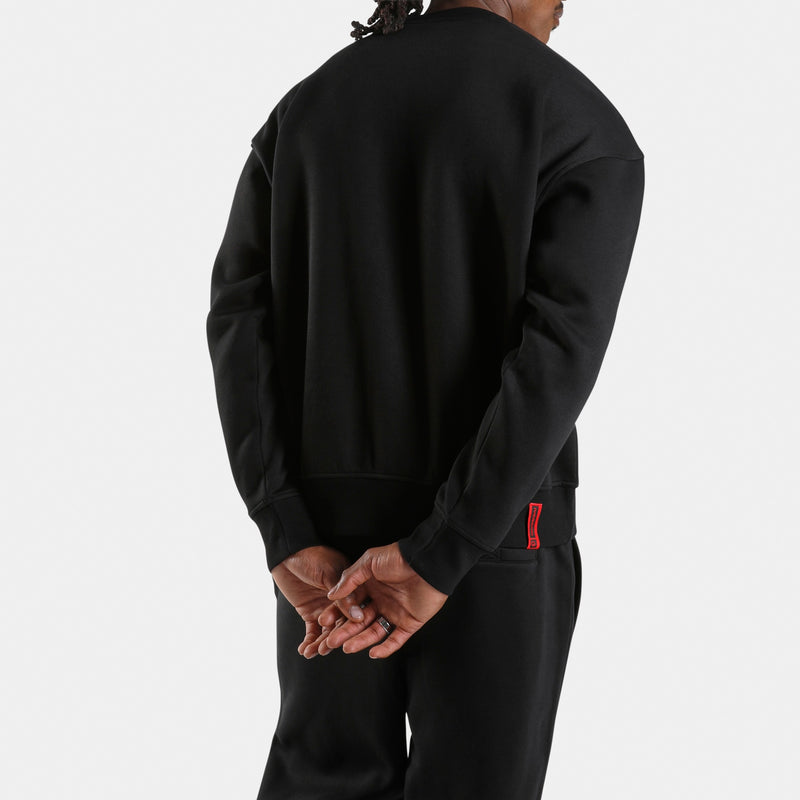 Allen Iverson Relaxed Brushed Fleece Graphic Men's Sweatshirt