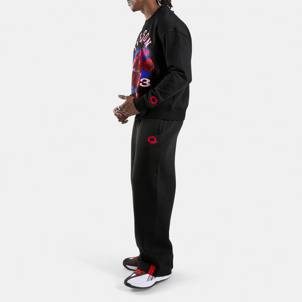 Allen Iverson Relaxed Brushed Fleece Graphic Men's Sweatshirt