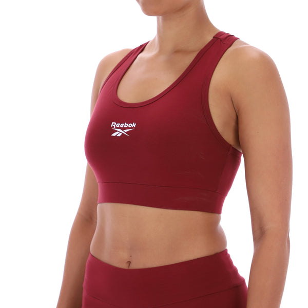Reebok Identity Small Logo Cotton Bra Top