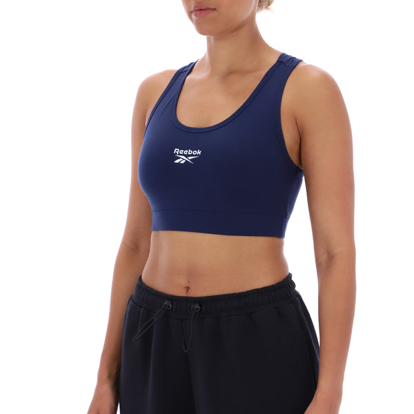 Reebok Identity Small Logo Cotton Bra Top