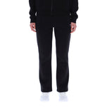 Identity Small Logo Pintuck Open Hem Fleece Pants