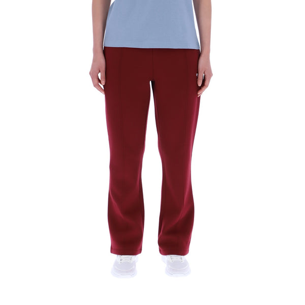 Identity Small Logo Pintuck Open Hem Fleece Pants