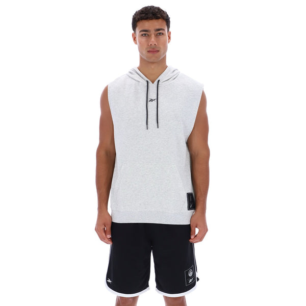 Reebok Identity Basketball Sleeveless French Terry Hoodie