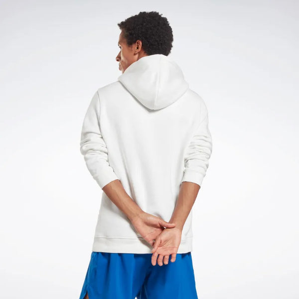 Identity Fleece Stacked Logo Pullover Hoodie