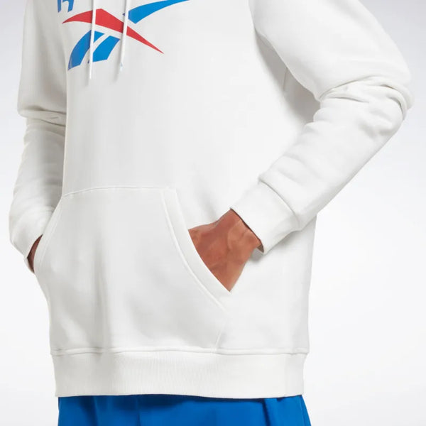 Identity Fleece Stacked Logo Pullover Hoodie