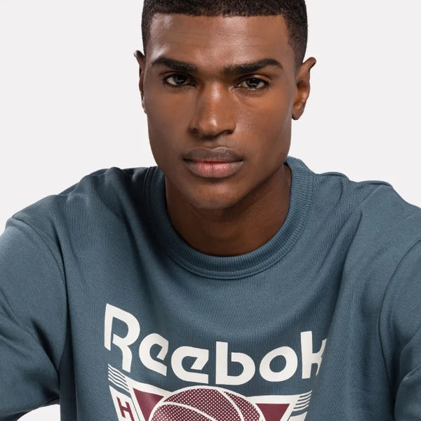 Classic Basketball Graphic Sweatshirt