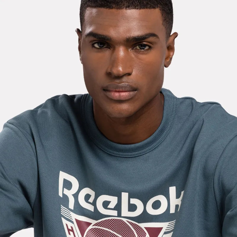 Classic Basketball Graphic Sweatshirt