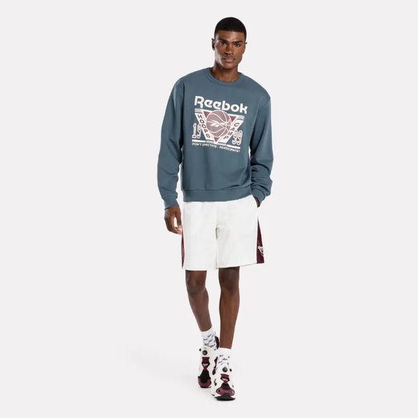 Classic Basketball Graphic Sweatshirt