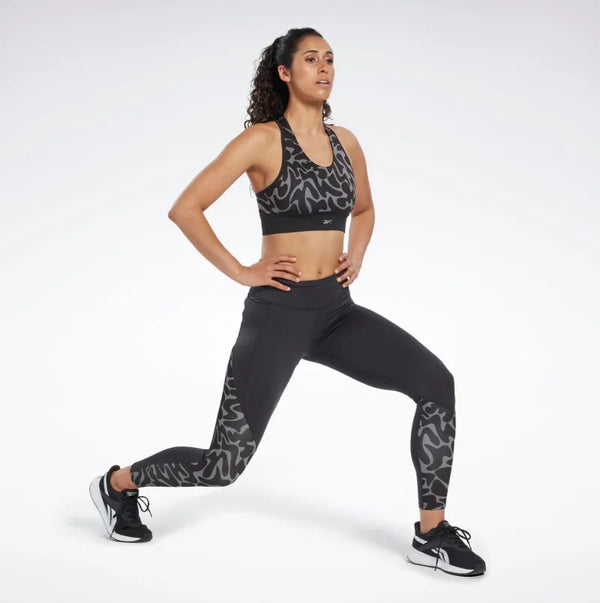 Running Printed Sports Bra