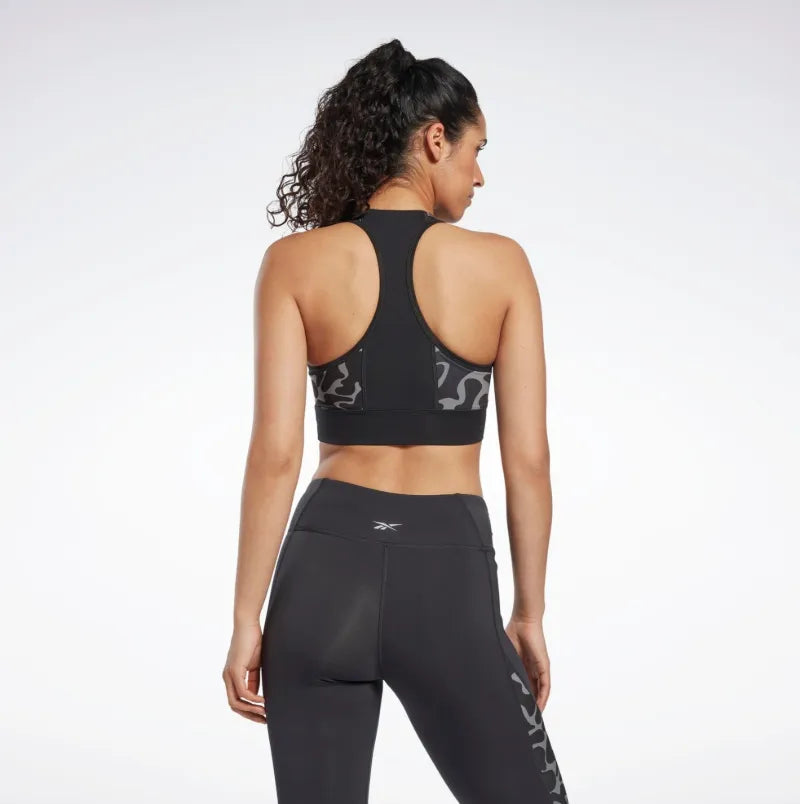 Running Printed Sports Bra