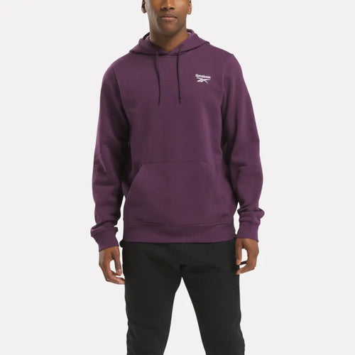 Identity Small Logo Fleece Hoodie