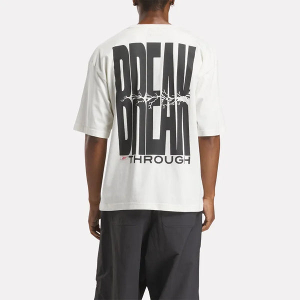 T-shirt con stampa Reebok x Obey