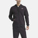 Sweat à capuche zippé en polaire avec petit logo Reebok Identity