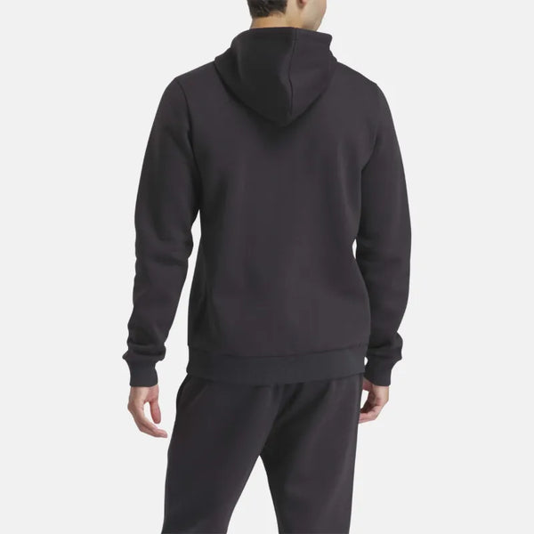 Sweat à capuche zippé en polaire avec petit logo Reebok Identity