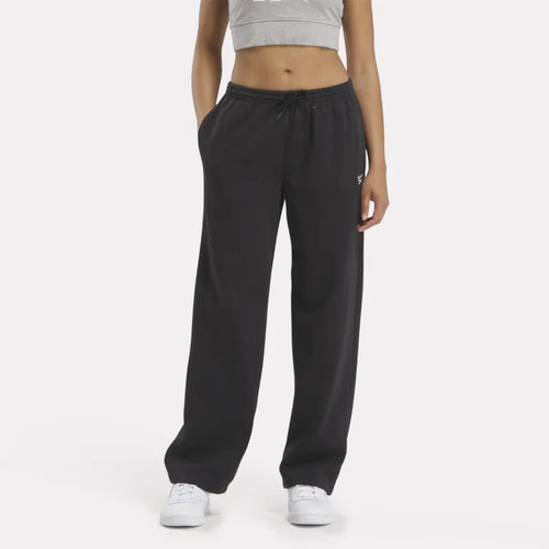 ID Straight Leg Fleece Open Hem Women's Pants