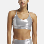 Lux Chrome Strappy Bra